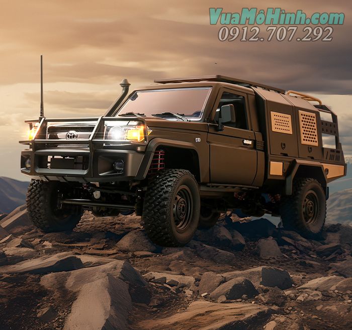 Xe ô tô địa hình điều khiển từ xa RC car MN82 MN82S Toyota Land Cruiser LC79 Super Tourier Patriot Campers