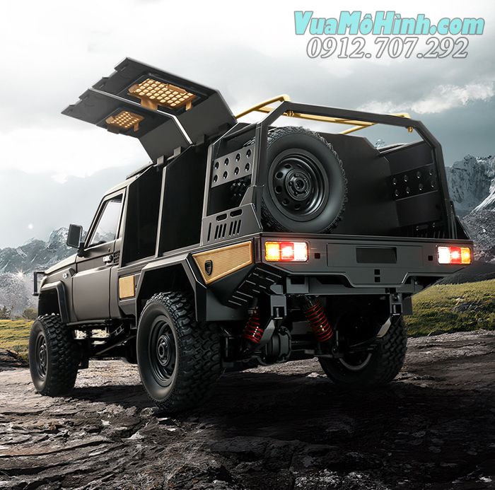 Xe ô tô địa hình điều khiển từ xa RC car MN82 MN82S Toyota Land Cruiser LC79 Super Tourier Patriot Campers