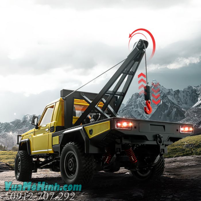 Xe mô hình điều khiển từ xa MN82 Pro MODEL MN82T 1/12 địa hình 4WD, bản nâng cấp siêu đẹp, chi tiết chân thực.