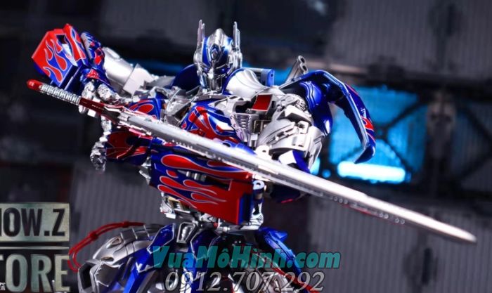 Mô hình robot BS-03 BS03 BS 03 Transformers Optimus prime the last knight transformer Black Mamba BMB