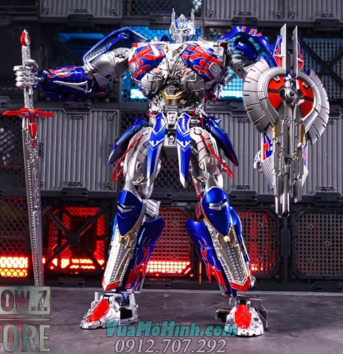 Mô hình robot BS-03 BS03 BS 03 Transformers Optimus prime the last knight transformer Black Mamba BMB 