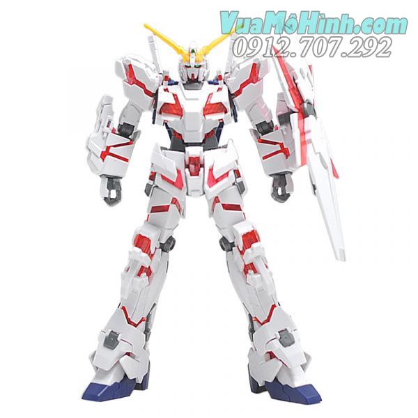 mô hình đồ chơi robot biến hình người máy lắp ghép Gundam RG Unicorn 1/144 RX78 , rô bốt siêu nhân lắp ráp bandai