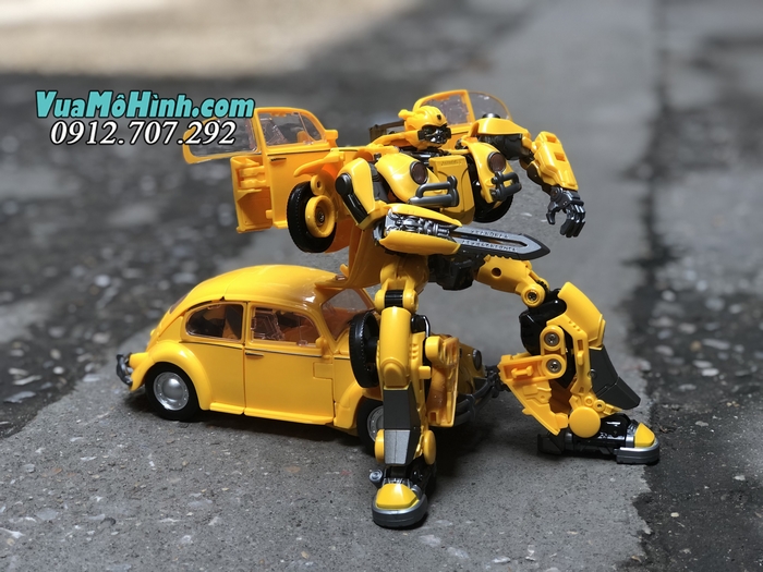 H6001-3 Bumblebee Transformers Black Mamba - Mô hình người máy robot biến hình xe ô tô Urbana 500 BMB transformer