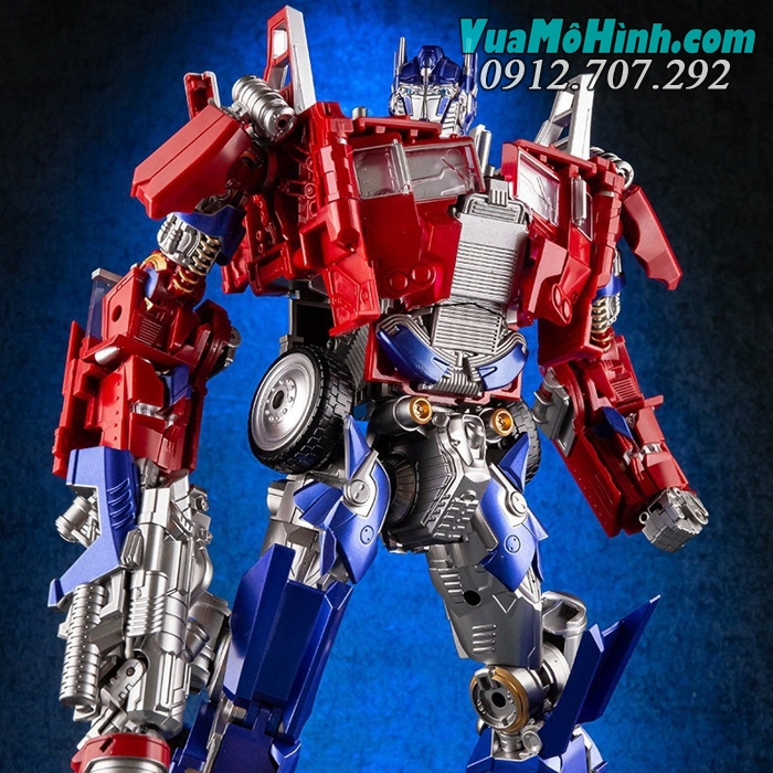 mô hình optimus prime robot lắp ghép người máy biến hình xe tải đầu kéo h6003-6 h6003 6 h60036