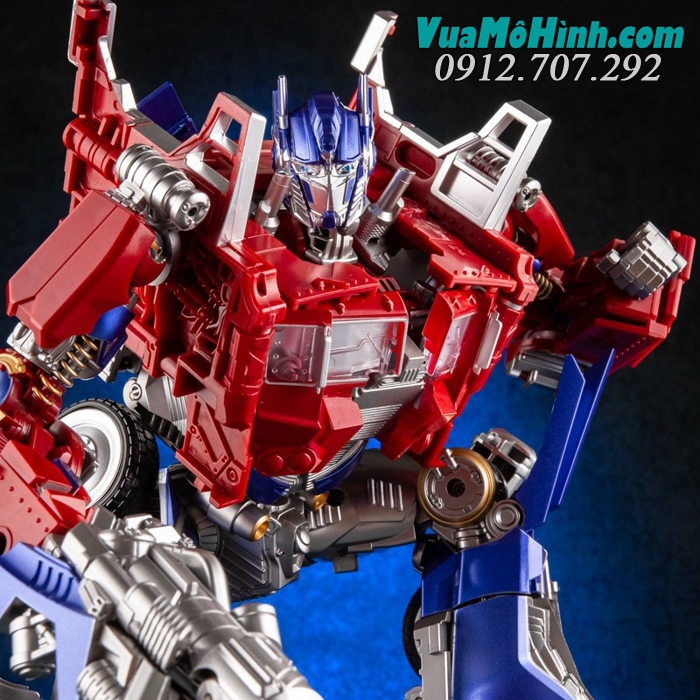 mô hình optimus prime robot lắp ghép người máy biến hình xe tải đầu kéo h6003-6 h6003 6 h60036