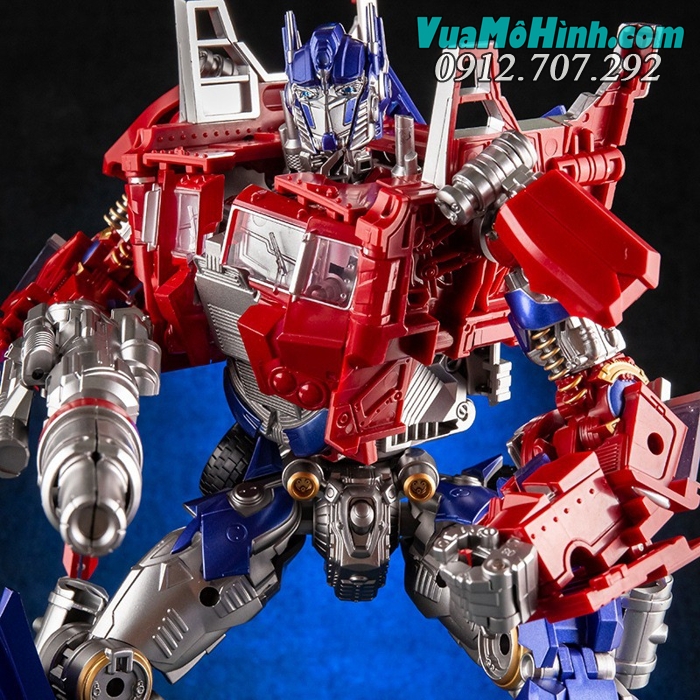 mô hình optimus prime robot lắp ghép người máy biến hình xe tải đầu kéo h6003-6 h6003 6 h60036