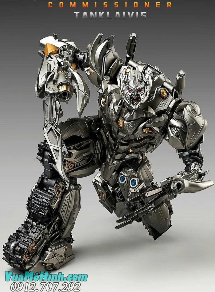 Mô hình YouHu 6618D Megatron Galvatron Mega Tank robot biến hình cao cấp