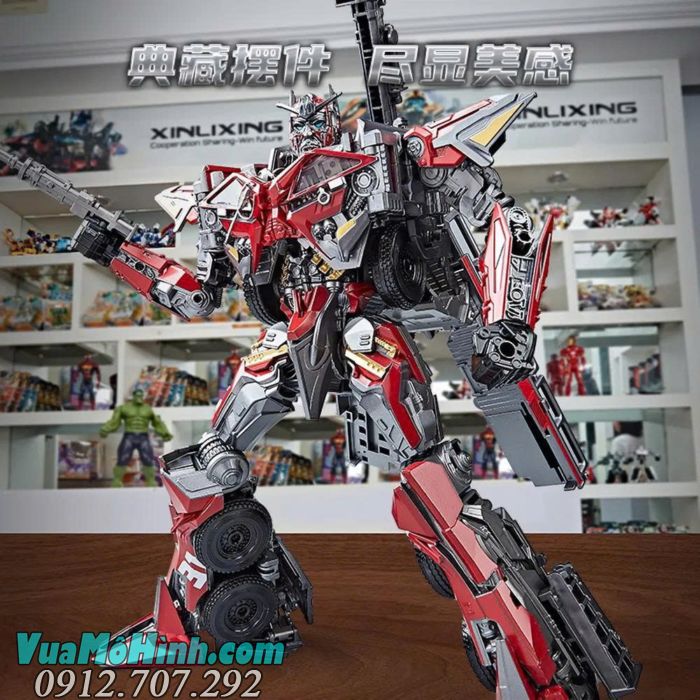Robot Sentinel Prime biến hình xe cứu hỏa trong Transformers 3