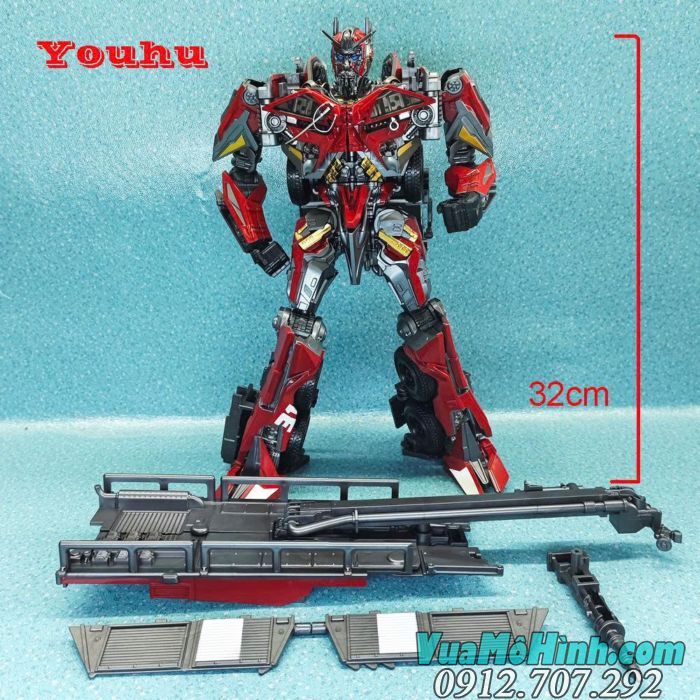 Robot Sentinel Prime biến hình xe cứu hỏa trong Transformers 3
