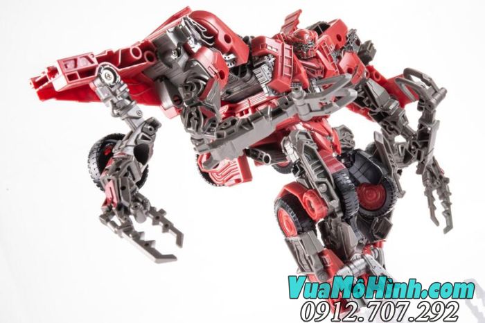 Mô hình robot Transformers Overload SS66 KO DD-01 người máy biến hình