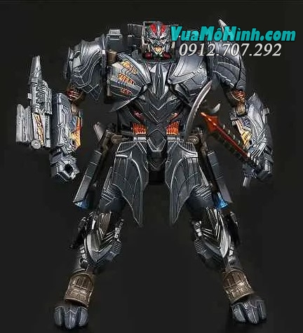 H6001-2 Black Mamba - mô hình robot Megatron Transfomers BMB lắp ghép biến hình máy bay phi cơ