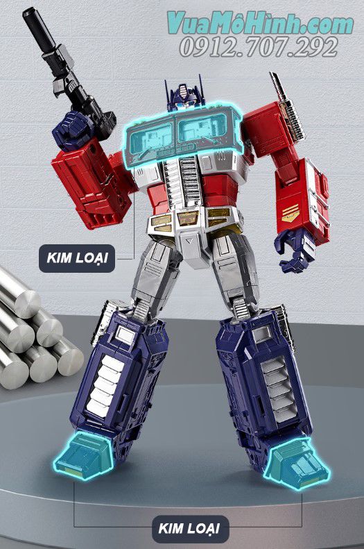 Mô Hình Transformers YOUHU Optimus Prime phiên bản ALLOY COMMANDER 8898D Transformer MPP-10