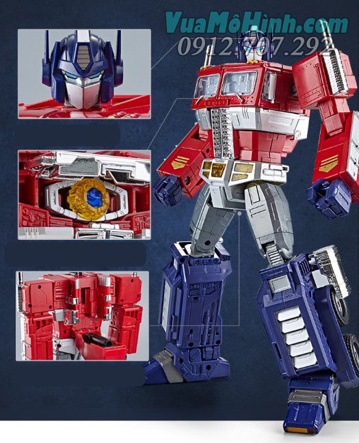 Mô Hình Transformers YOUHU Optimus Prime phiên bản ALLOY COMMANDER 8898D Transformer MPP-10