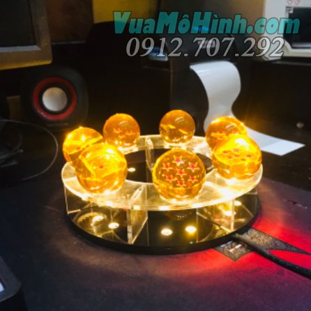 Mô hình rồng thần trái đất 7 viên ngọc rồng Dragon Ball có đèn led