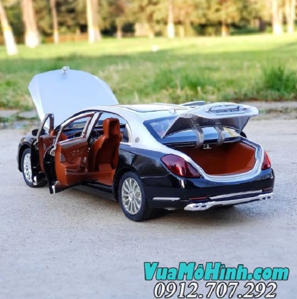 Mô hình xe MAYBACH AMG S600 siêu xe hãng chezhi tỉ lệ 1/24