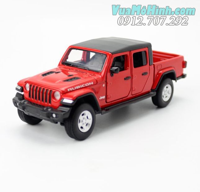 Mô hình tĩnh xe ô tô Jeep Gladiator kim loại tỉ lệ 1:32 Jackiekim