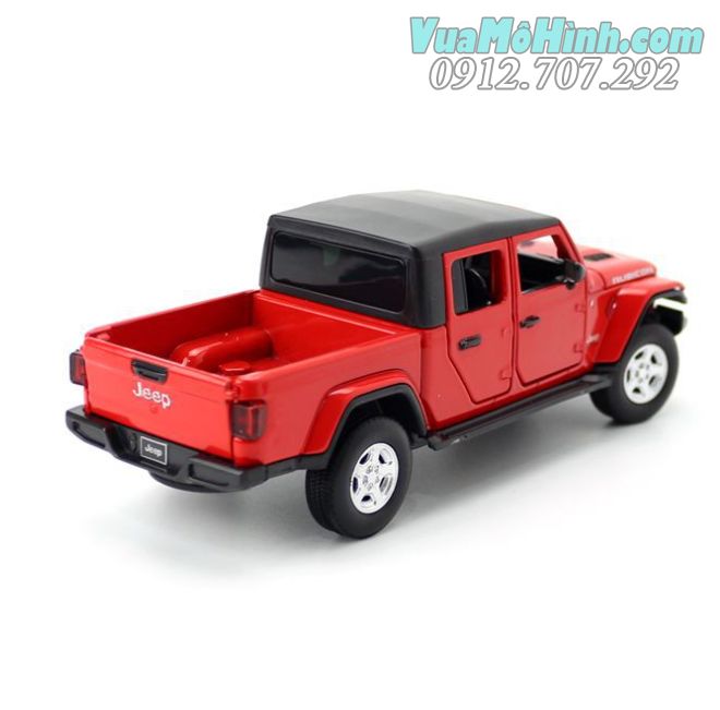 Mô hình tĩnh xe ô tô Jeep Gladiator kim loại tỉ lệ 1:32 Jackiekim