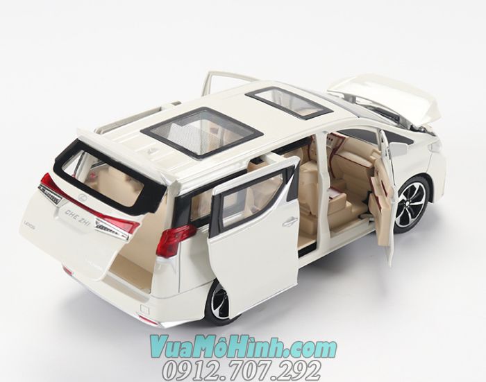 Mô hình tĩnh xe ô tô o to xe hơi Lexus LM300H MPV 