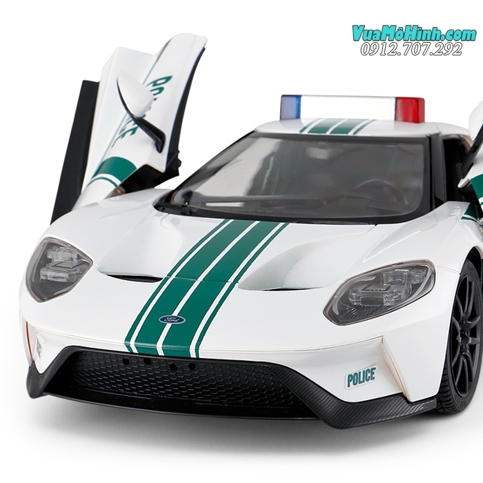 Mô hình xe Ford GT Police siêu xe ô tô cảnh sát điều khiển từ xa 1:14, cực ngầu, sóng 2.4Ghz