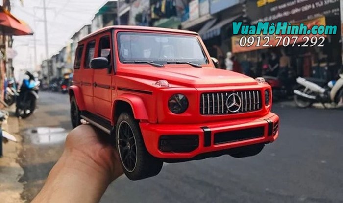 Mô hình xe Mercedes - Benz G63 AMG siêu xe ô tô điều khiển từ xa tỷ lệ 1:14 Rastar Star, sóng điều khiển 2.4Ghz siêu khủng