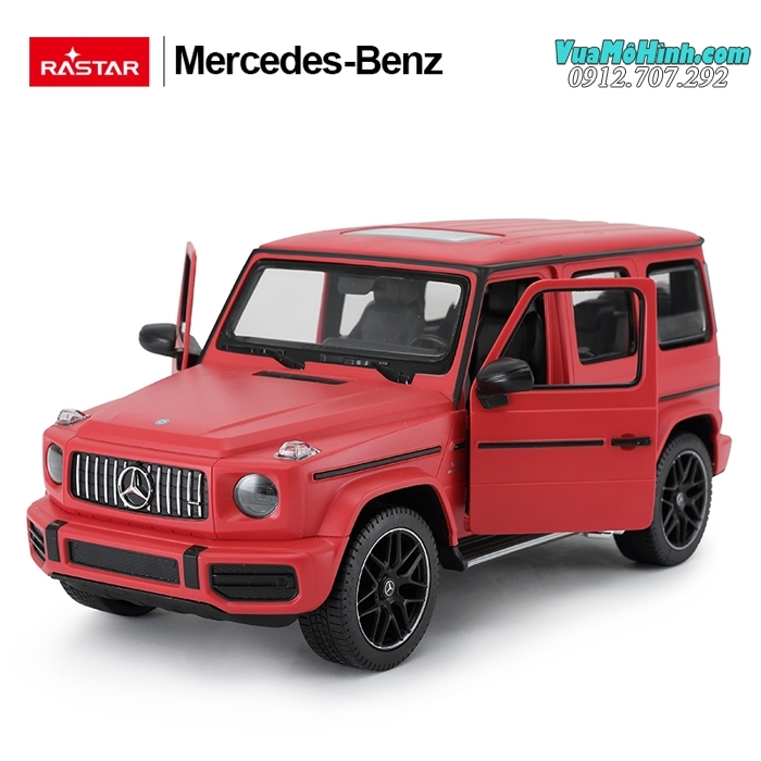 Mô hình xe Mercedes - Benz G63 AMG siêu xe ô tô điều khiển từ xa tỷ lệ 1:14 Rastar Star, sóng điều khiển 2.4Ghz siêu khủng