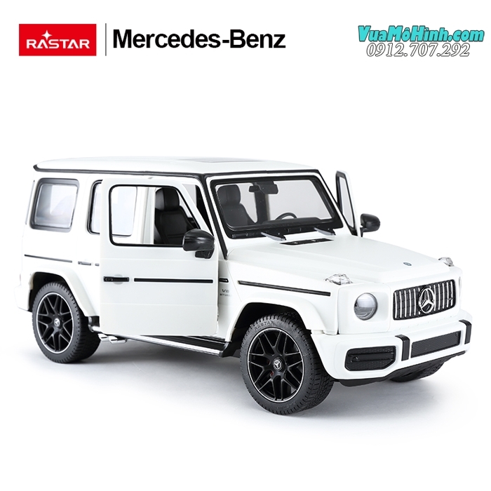 Mô hình xe Mercedes - Benz G63 AMG siêu xe ô tô điều khiển từ xa tỷ lệ 1:14 Rastar Star, sóng điều khiển 2.4Ghz siêu khủng