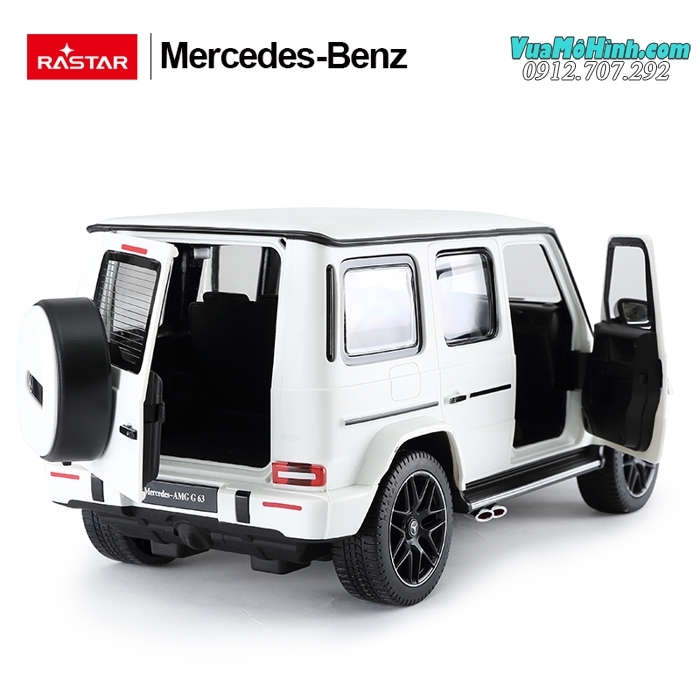 Mô hình xe Mercedes - Benz G63 AMG siêu xe ô tô điều khiển từ xa tỷ lệ 1:14 Rastar Star, sóng điều khiển 2.4Ghz siêu khủng