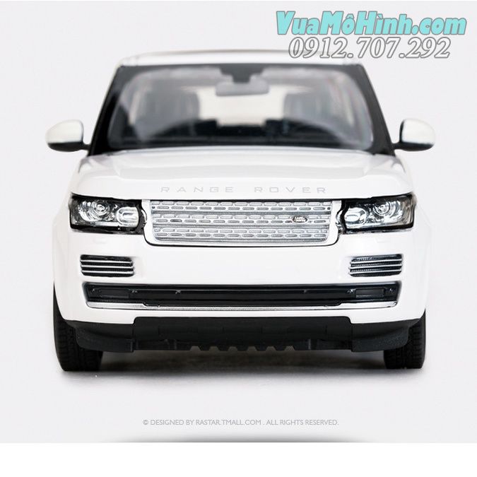 mô hình tĩnh diecast đồ chơi siêu xe ô tô Land rover range rover tỷ lệ 1/24 , xe oto 4 bánh thu nhỏ mini trưng bày