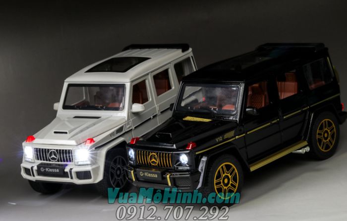Mô hình siêu xe ô tô Mercedes Benz G63 tỉ lệ 1:24 Chezhi mô hình tĩnh