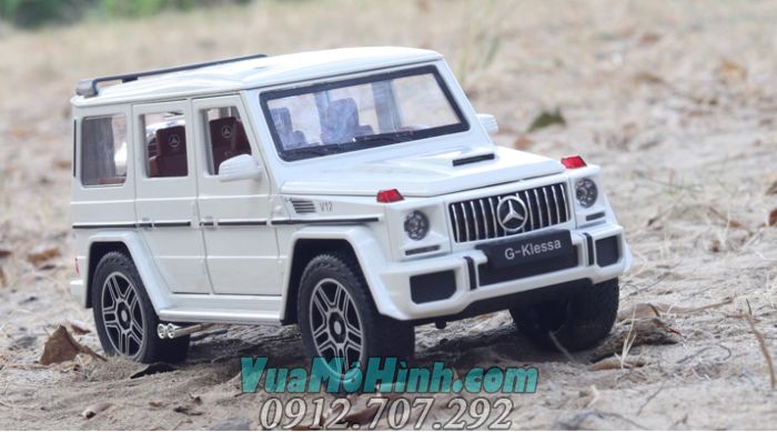 Mô hình siêu xe ô tô Mercedes Benz G63 tỉ lệ 1:24 Chezhi mô hình tĩnh