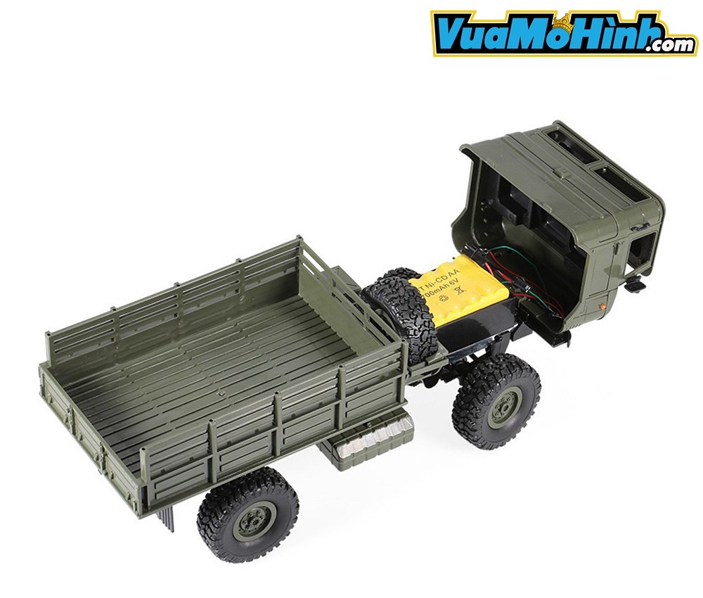 mô hình xe ô tô tải quân sự quân đội mỹ điều khiển từ xa US Military Truck chính hãng giá rẻ chạy pin sạc