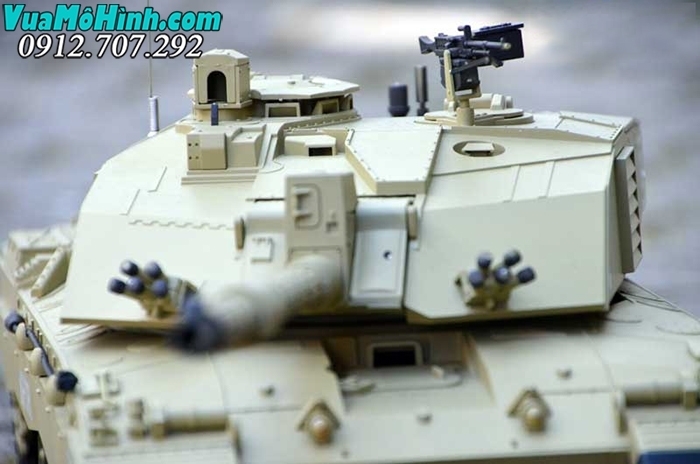 xe tăng mô hình điều khiển từ xa rc tank heng long british challenger ii 2 xích kim loại nhựa pro 3908 3908-1