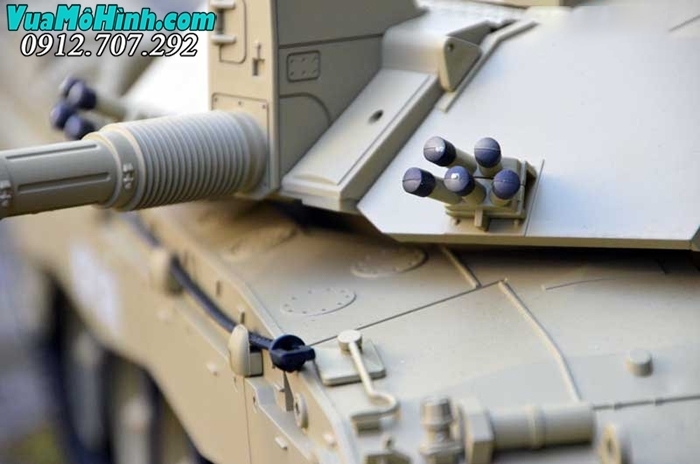 xe tăng mô hình điều khiển từ xa rc tank heng long british challenger ii 2 xích kim loại nhựa pro 3908 3908-1