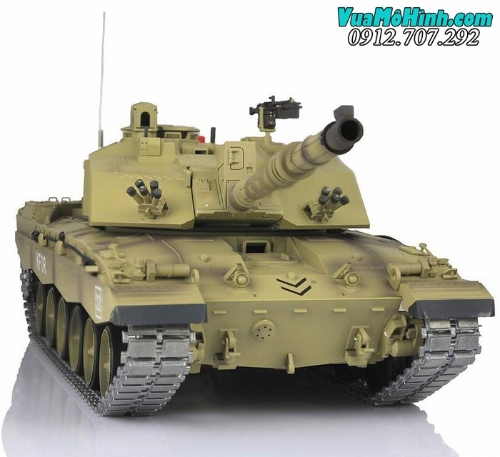 xe tăng mô hình điều khiển từ xa rc tank heng long british challenger ii 2 xích kim loại nhựa pro 3908 3908-1