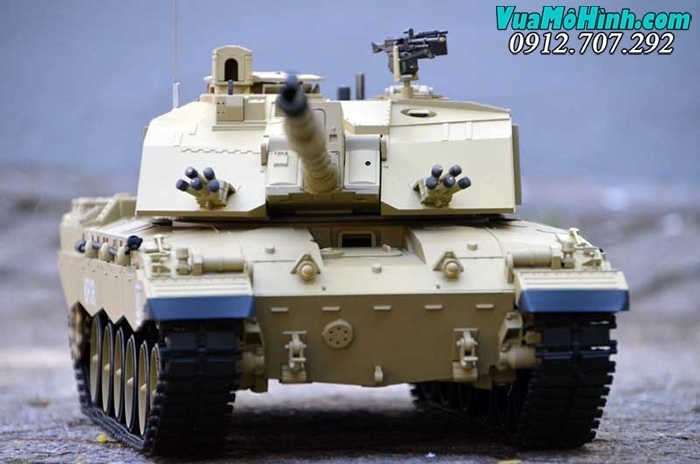 xe tăng mô hình điều khiển từ xa rc tank heng long british challenger ii 2 xích kim loại nhựa pro 3908 3908-1