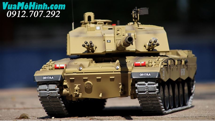 xe tăng mô hình điều khiển từ xa rc tank heng long british challenger ii 2 xích kim loại pro 3908 3908-1