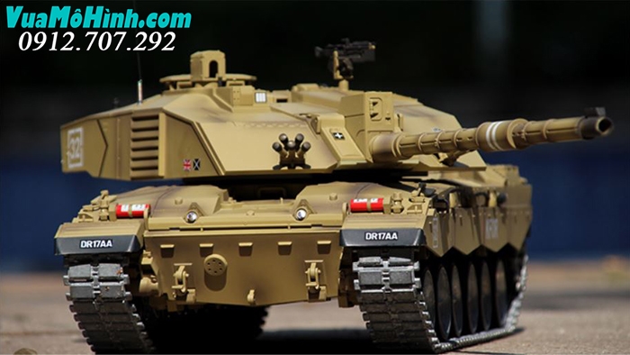 xe tăng mô hình điều khiển từ xa rc tank heng long british challenger ii 2 xích kim loại pro 3908 3908-1