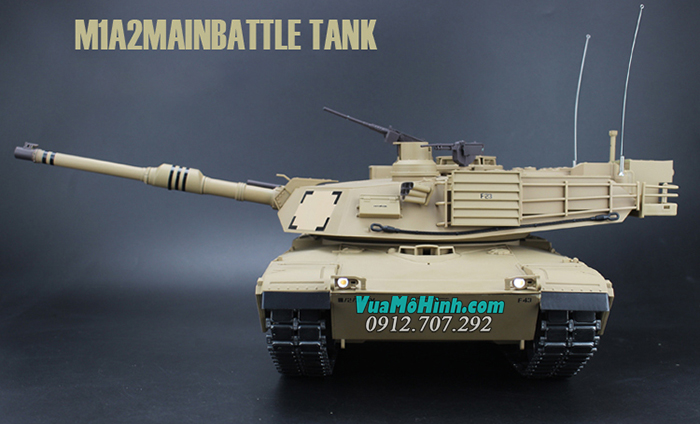 mô hình xe tăng điều khiển từ xa rc tank heng long m1a2 abrams abraham 3918 3918-1 pro xích kim loại