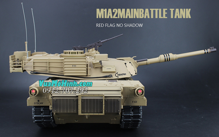 mô hình xe tăng điều khiển từ xa rc tank heng long m1a2 abrams abraham 3918 3918-1 pro xích kim loại