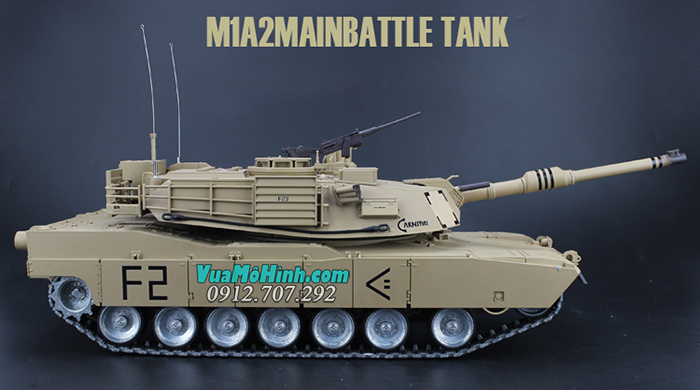 mô hình xe tăng điều khiển từ xa rc tank heng long m1a2 abrams abraham 3918 3918-1 pro xích kim loại