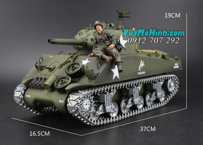 mô hình xe tăng quân sự điều khiển từ xa rc tank heng long m4a3 sherman 3898-1 phiên bản pro xích kim loại