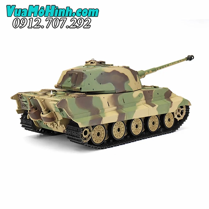 mô hình xe tăng vua hổ heng long king tiger phiên bản pro điều khiển từ xa rc tank hl 3888a-1 3888a 1 3888a1