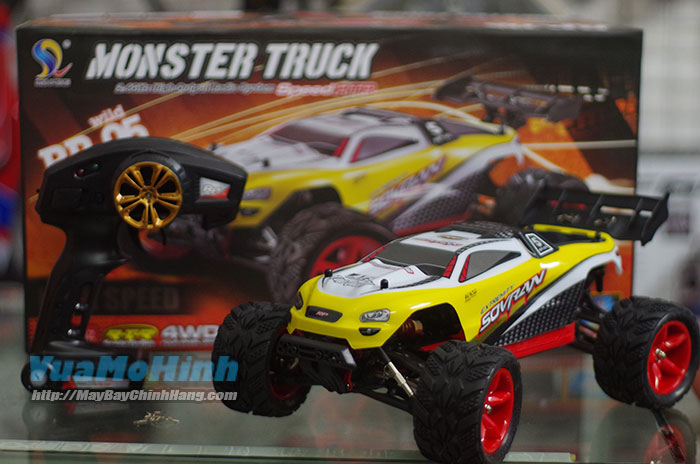 đồ chơi mô hình xe hơi monster truck sovran 05 xe ô tô đua địa hình off road điều khiển từ xa cao cấp tốc độ cao