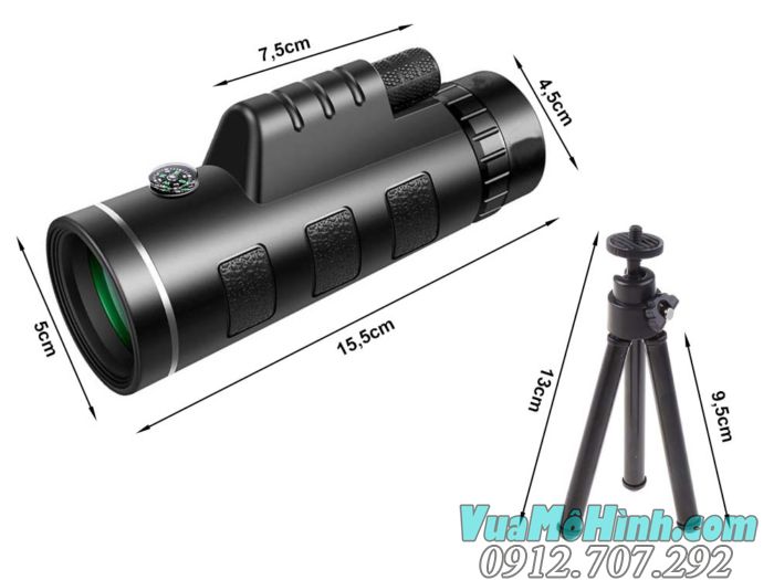 Ống nhòm 1 mắt Telescope 40x60 kính viễn vọng cao cấp chính hãng