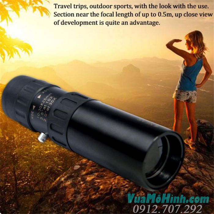 Ống nhòm siêu zoom Telescope 10-30x25mm chất lượng cao ống nhòm săn lùng quang học