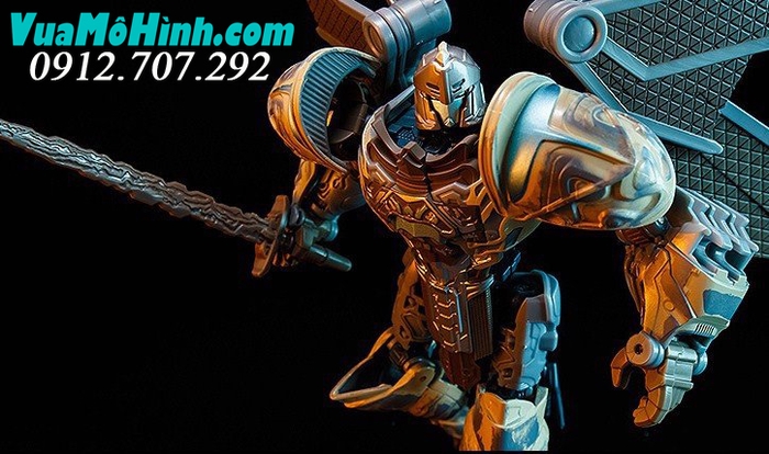 Robot lắp ghép biến hình Kỵ Sỹ Rồng Arthur Tormentor cao Transformer 20 cm