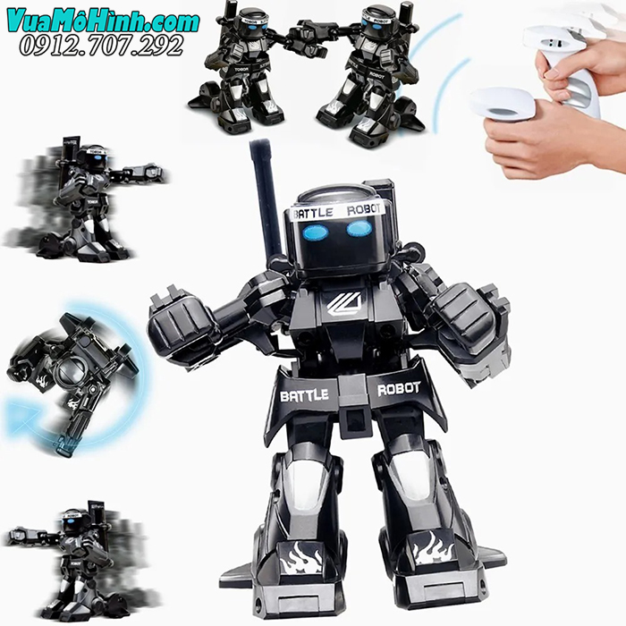 Rô bốt robot ro bot boxing mô hình đồ chơi người máy robo đấm bốc đánh nhau điều khiển từ xa
