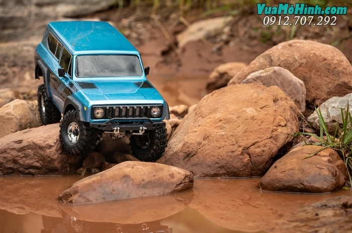 xe địa hình điều khiển từ xa rock redcat gen8 ii v2 crawler