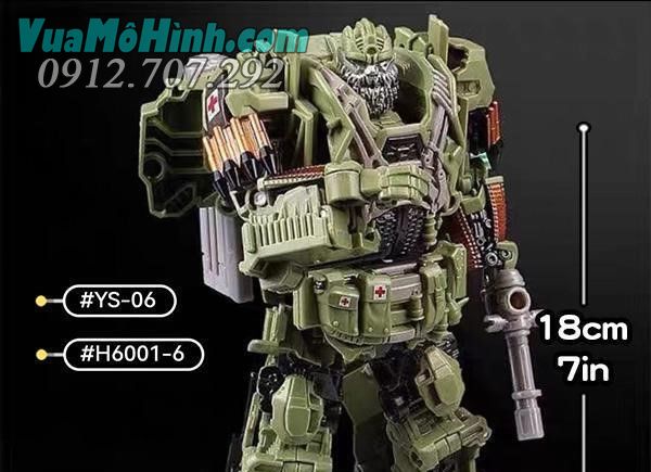 Mô hình robot Transformer Hound YS-06 hãng BMB YS06 YS-06 H6001-6