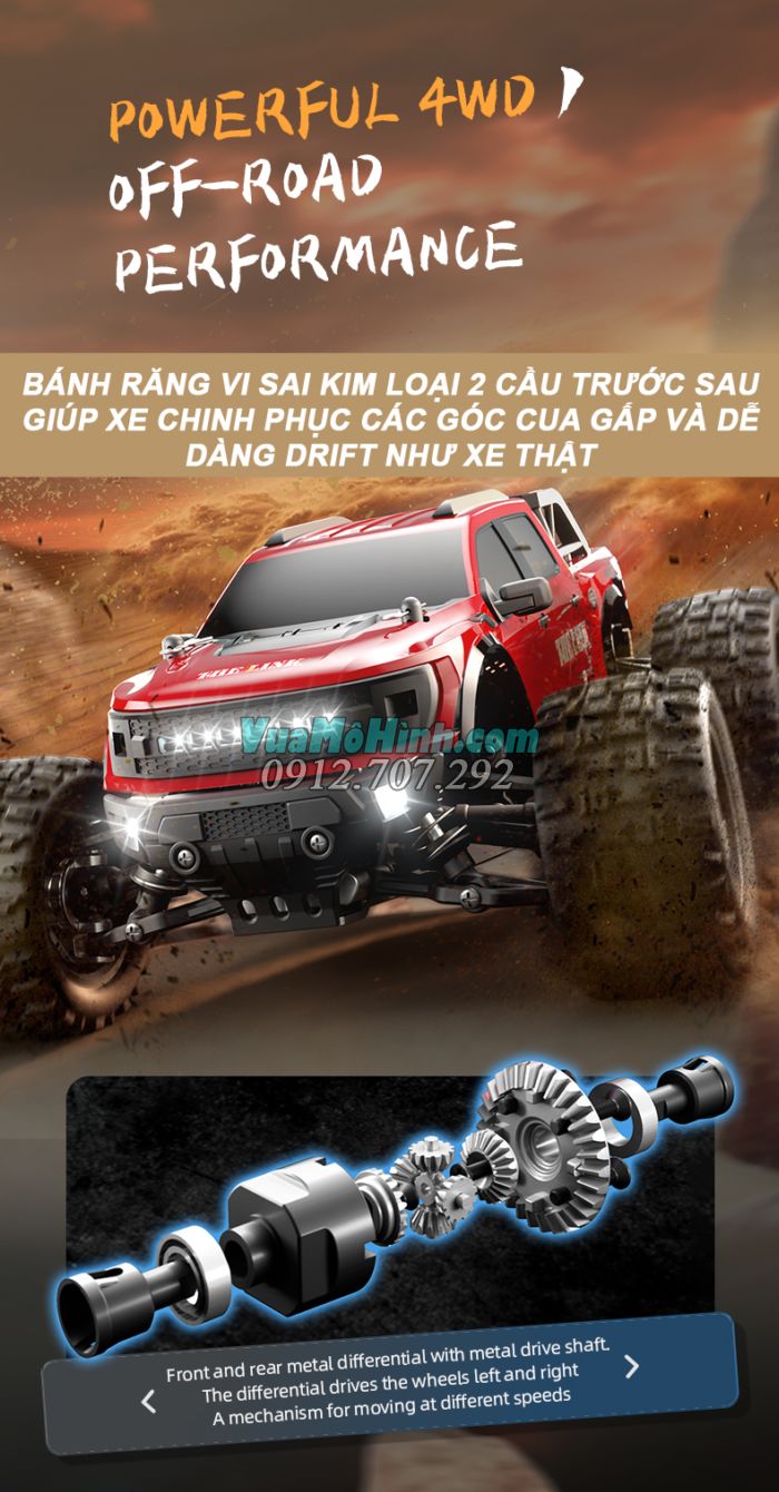 xe ô tô mô hình địa hình điều khiển từ xa tốc độ cao hardcore-i8 SCY 18102 18101 rc car suchiyu